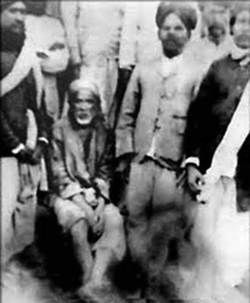 Sahirdi Sai Baba original sitting picture