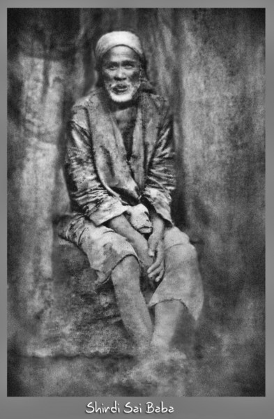 Shirdi Sai Baba real Picture Cropped