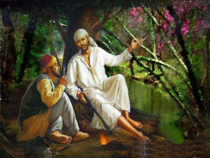 Sai Baba chandpatil painting